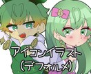 アイコン等SNS用イラスト描きます キャラクターデザインもできます(´˘`＊) イメージ2