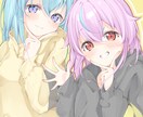 あなたのアイコン、ヘッダー描きます ご依頼者様の要望に合うようなものを描きます。 イメージ5