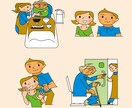 介護イラスト描きます シンプルでわかり易く、使いやすい イメージ2