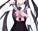 かわいいイラスト描きます ブラシのタッチが残った厚塗り風のイラストを製作します！ イメージ2