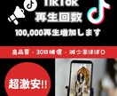 TikTok再生数10万回増加します 激安！いいね！も伸びます!!! イメージ1