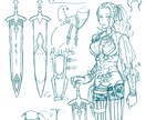 あなた好みのキャラクターデザインします フェチを大事に「好き」を大事に イメージ5