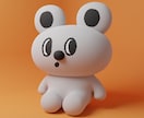 オリジナルキャラクターのアバターを制作します ふんわり丸みのある、かわいいモデリングが得意です！ イメージ2
