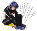 イラスト、アイコン、立ち絵を制作致します！！！ます 正方形 首から上イラスト 1500円から！ イメージ6