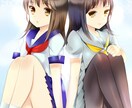 萌え系～キレイ系までイラストや漫画お描きします ゲーム用立ち絵、小説の挿絵、オリキャラ等お求めの方に！ イメージ1