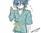 イラスト描きます SNSアイコン用イラスト/胸上イラスト描きます！ イメージ4