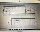 簡単な間取りをJWCADを使ってトレースします JWCADでの図面修正しますPDFデータや手書きの図面など イメージ2