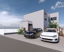 1級建築士が高品質な外観パースを作成します 設計まで行う現役の建築士がフォトリアルに再現します イメージ5