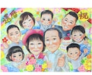 大人数も！優しいタッチの柔らかい似顔絵を描きます 還暦/結婚式/プレゼント/カップル/ペットなど イメージ4