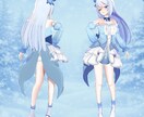 VTuberさん用3Dモデルを作成します Warudo 用のVtuberオリキャラを作成します イメージ4