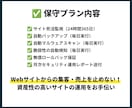 ワードプレスの月次キュリティ保守・サイトを守ります ハッキング・改ざん防止・24時間監視・自動復旧でサイトを守る イメージ3