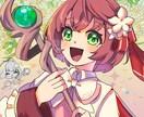 きらきら可愛いポップな世界観で一枚絵を描きます 配信用、イベント、SNSアイコン等、商用利用○ イメージ4