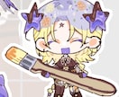 シンプルで可愛いミニキャラを描きます 格安でミニキャライラストを描きます！ イメージ2