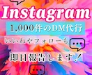 1,000件のInstagram DM代行します ⭐︎件数変更可能⭐︎毎日件数報告⭐︎長期依頼可能⭐︎柔軟対応 イメージ1