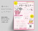 ご自分でも編集可能！Canvaでチラシ作成します 文章丸投げＯＫだから初めての方も安心！まずはご相談ください イメージ4