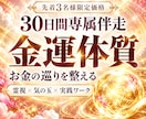 特別30日お金の巡りを整え豊かな金運体質へ導きます 我慢と罪悪感を徹底デトックス。実践ワークと気の玉で金運を覚醒 イメージ1