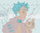 かっこいい、綺麗、繊細なイラストを描きます 使用するシーンに応じて描き方を変えられます! イメージ2