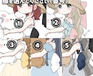 麦わら量産イラストお描きします サンプルから選ぶと割安で！オプションでさらに理想に近く！ イメージ3