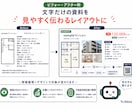 不動産チラシ・資料を見やすく作成します 現場目線で伝わる賃貸・売買資料に整えます イメージ2
