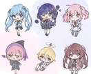 ふわっとかわいいミニキャラ描きます 商品利用込み！グッズ制作や活動のおともに イメージ4
