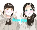 豊富な絵柄のイラスト描きます 観賞用は勿論、サムネ、アイコンなどにもどうぞ! イメージ2