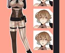 20代男女の立ち絵・全身イラスト描きます TRPGや自創作のキャラクターをデザインいたします！ イメージ1