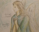 あなたのお守り天使を描きます あなたの為のメッセージを添えて、癒しの天使画を描きます。 イメージ4