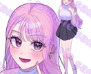 追加料金無し！商用二次利用OK安価で立ち絵作ります あなただけのかわいい立ち絵制作します！ イメージ6