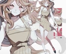 立ち絵制作・キャラクターデザイン承ります TRPG・動画・配信用など！柔軟に承ります！ イメージ3