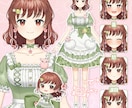 Vtuberデザイン＆モデリング全工程承ります 企業Vtuberレベルのクオリティです！ イメージ4