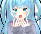透明感を意識したイラスト制作いたします アイコン/ミニキャラ/1枚絵/立ち絵/サムネ/グッズ etc イメージ2