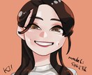 見つめていたくなるアイコン、描きます ちょっとあざとく、ちゃんと似てる。 イメージ1