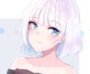 SNSアイコンを描きます かわいい女の子のアイコンをスピード制作！ イメージ2