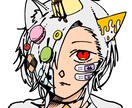 2/28まで！イラスト・SNSアイコン描きます ※お試し価格※中性的なイラスト・アイコン イメージ7