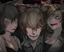 ダークな世界観のイラストを描きます ご相談だけでもOK！お気軽にご連絡ください！ イメージ4