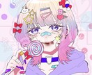 あなただけの素敵なアイコンイラストをお届けします ミニキャラから等身まで！ご希望に合わせて対応致します❁⃘* イメージ2
