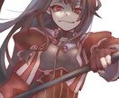 女の子お描きします アニメ、オリジナル、厚塗りで女の子描いてます イメージ4
