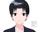 長納期などの条件付ですが、安くアイコン絵描きます SNS用、ブログ用など何でもOKです イメージ1