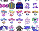 LINEスタンプつくります ふわふわ系/動物/量産型/地雷系 得意！ 絵柄希望聞きます イメージ4