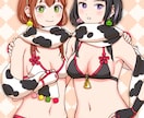 ぱきっとした女子イラスト描きます 明るい雰囲気の女子キャラ／男子もOK! イメージ4