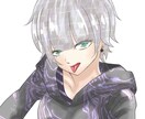 人物イラスト！アイコン、立ち絵などを制作します 専門学校卒業のイラストレーターです画風を似せるのも得意です！ イメージ3