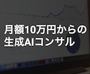 モニター価格！生成AIの新規事業をお手伝いします 10社限定、10万円プランを4000円で提供します イメージ1