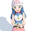 一枚絵からSNS用の絵まで描き色々描きます SNSアイコンやヘッダー、一枚絵などを希望通りに描きます イメージ6