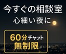 今すぐ話したい気持ちを受け止めます 今すぐ誰かに聞いてほしい時の居場所/心細い夜に/雑談も♪ イメージ1