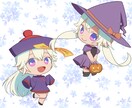 ミニキャライラスト制作します SNSアイコン対応・手描き・修正OK・商用利用OK イメージ2