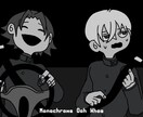 アニメ風イラストを制作します 等身、デフォルメ、その他塗り方の指定など細かなオーダーOK！ イメージ1