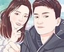 似顔絵アイコン可愛く、かっこよくおしゃれに描きます SNS、ホームページなど用の似顔絵アイコン描きます♪ イメージ4
