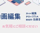 特別価格♪簡単な動画制作承ります オシャレに、POPに、イメージに合わせて編集！ イメージ1