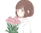 シンプルだけど可愛いイラスト描きます SNSで目に止まるあなただけのアイコンにしませんか？ イメージ2