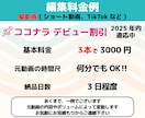 年内ココナラデビュー割引中！　各種動画編集承ります ご依頼が初回の方も安心！修正2回無料でご安心！複数依頼も可 イメージ3